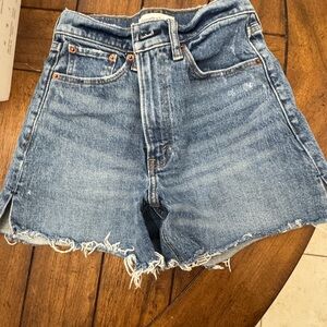 Abercrombie & Fitch Blue Jean Shorts